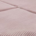 Lille mängumatt, 115x115x5cm, heleroosa, premium velvet