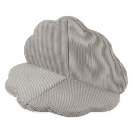 Lille mängumatt, 115x115x5cm, beež, premium velvet