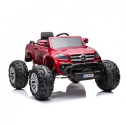 Elektriauto Mercedes DK- 4x4 punane Lakitud