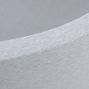 Pallimeri , helehall, ümmargune, puuvillane, 90x30, 200 palli: heleroosa pärl, hõbe, pärl