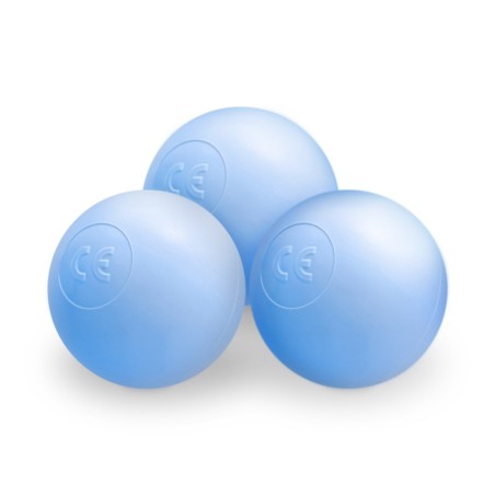 Pallimere pallid , 6 cm, komplektis 200 tk: helesinine