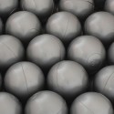 Dry pool balls, 6 cm, set of 200 pcs: silver