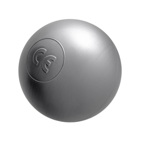 Dry pool balls, 6 cm, set of 200 pcs: silver