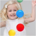 Dry pool balls, 6 cm, set of 200: blue, green, red, yellow