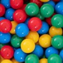 Dry pool balls, 6 cm, set of 200: blue, green, red, yellow