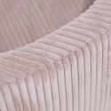Pallimeri , 90x30 cm, ümmargune, heleroosa, velvet (ilma pallideta)