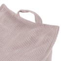 Puffy Square tugitool, 77x67x50, heleroosa, velvetist