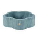 Lill pallimeri , 95x30, sinine, premium velvet, 200 palli: pärl, pärlmünt, hõbe
