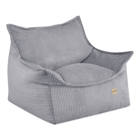Roya laste tugitool, hall, premium velvet