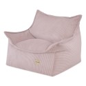 Roya laste tugitool, heleroosa, premium velvet