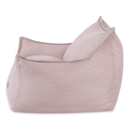 Roya laste tugitool, heleroosa, premium velvet