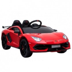 Elektriauto Lamborghini Aventador punane