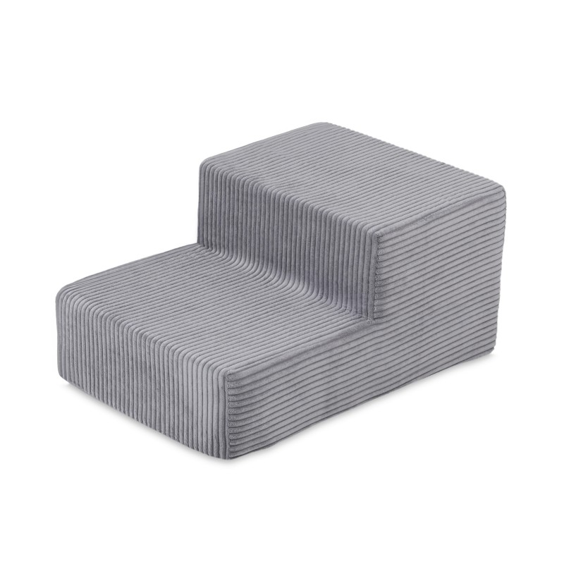 Vahtplastist aste lastele kuiva pallimere jaoks, hall, premium velvet