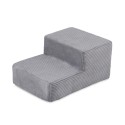 Vahtplastist aste lastele kuiva pallimere jaoks, hall, premium velvet