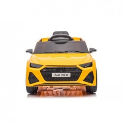 Elektriauto Audi RS6 kollane