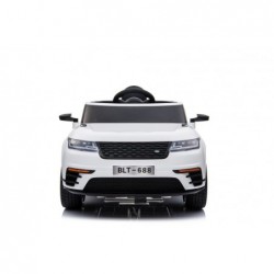 Elektriauto Land Rover valge