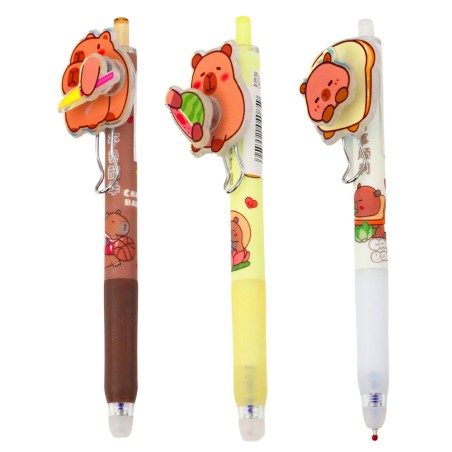 Kapübara geelpliiats pöörleva figuuriga, sinine tint, 14,5 cm