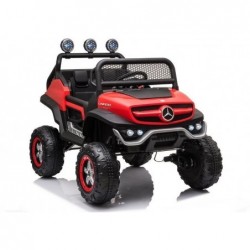 Elektriauto Mercedes Unimog S punane