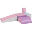 Pehmete vahtplokkide 5-osaline komplekt lastele