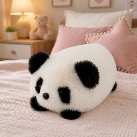 Mustvalge panda kaisukas 16 cm