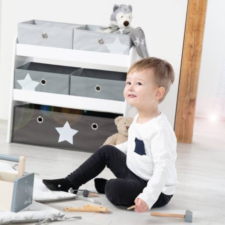 "Stars" mänguasjariiul 5 riidest karbiga