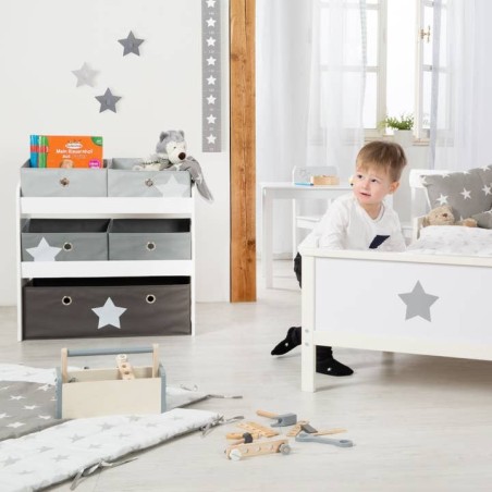 "Stars" mänguasjariiul 5 riidest karbiga
