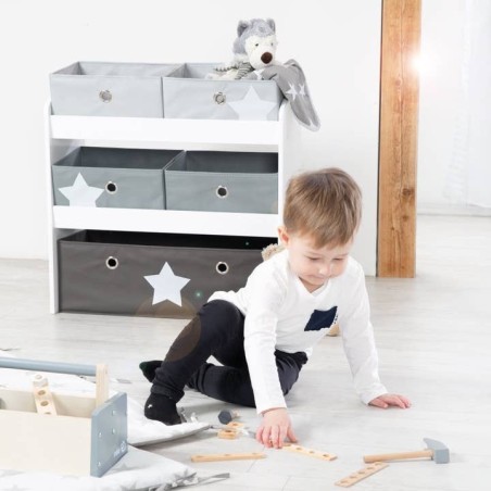 "Stars" mänguasjariiul 5 riidest karbiga