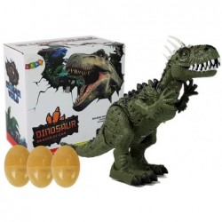 Roheline akudega dinosaurus liigub koos...