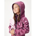 Laste softshell jope fliisvoodriga Slim, plum-bonbons
