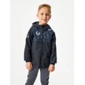 Laste softshell jope fliisvoodriga Basic, must/planeedid