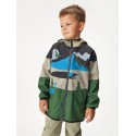 Laste softshell jope fliisvoodriga Basic, vulkaan
