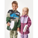 Laste softshell jope fliisvoodriga Basic, vulkaan