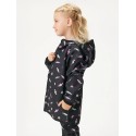 Laste softshell jope fliisvoodriga Basic, must-bonbons