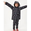 Laste softshell jope fliisvoodriga Basic, must-bonbons