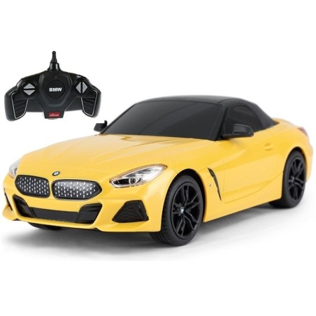Kollane BMW Z4 Roadster Rastar kaugjuhitav auto 1:18