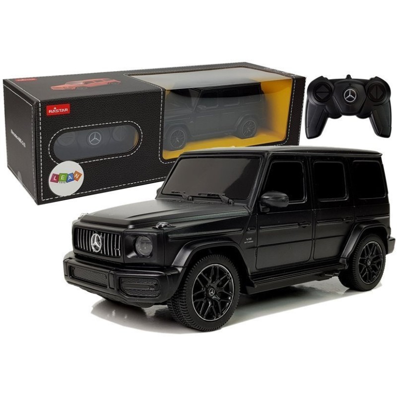 Must Mercedes AMG G63 kaugjuhitav auto 1:24