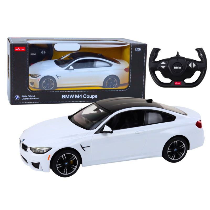Valge BMW M4 Coupe RC-auto 1:14 | MIU.ee