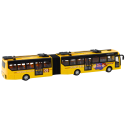 Kollane kaugjuhitav liigendiga koolitrollibuss 1:32