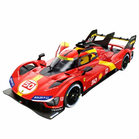 Ferrari 499P puldiga auto, punane, Rastar 1:24