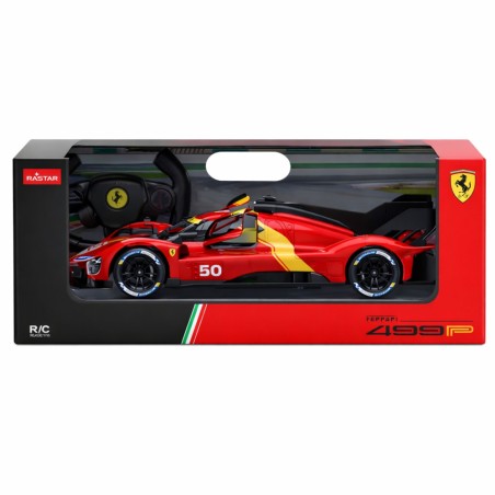 Ferrari 499P puldiga auto Rastar 1:24, punane