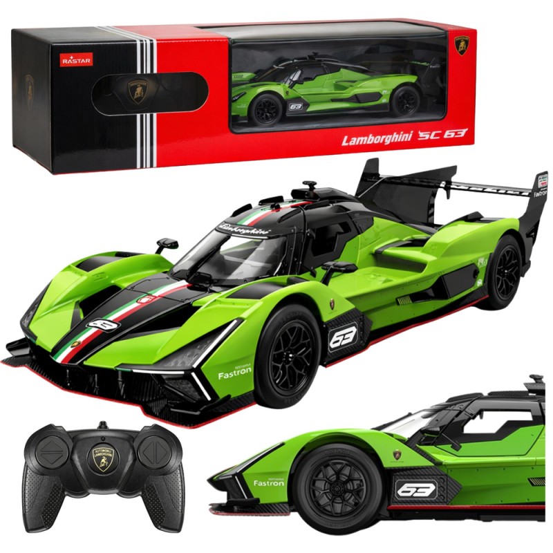 Rastar Lamborghini SC63 kaugjuhtimispuldiga auto 1:24