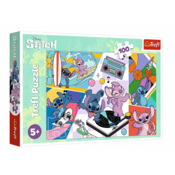 Pusle 100tk. Mälestused Lilo ja Stitch Trefl 16473