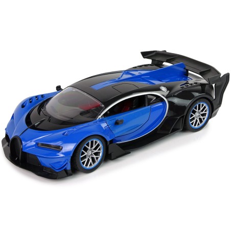 Kaugjuhitav sportauto LED-esitulede ja R/C-puldiga
