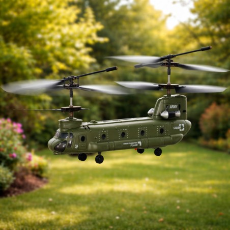 Syma S026H-1 khakiroheline kaugjuhitav helikopter