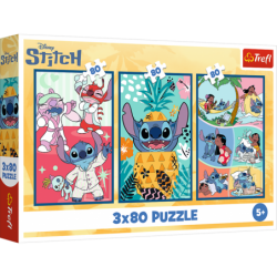 Pusle – 3x80 – Stitch World Trefl 34885