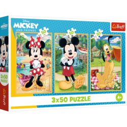 Pusle – 3x50 – hiired puhkusel Disney Trefl 34881
