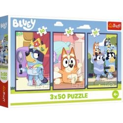 Pusle – 3x50 – Bluey Family Trefl 34890