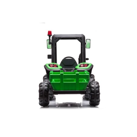 Roheline akutraktor lastele – 24 V 7 Ah aku