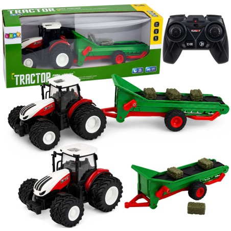 RC Bale Lights kaugjuhitav talutraktor 1:24