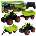 1:16 kaugjuhitav RC-traktor kallurhaagisega
